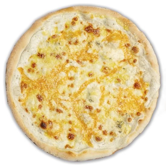 Пицца 4 сыра под белым соусом