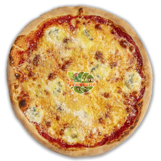 Пицца 4 сыра под красным соусом